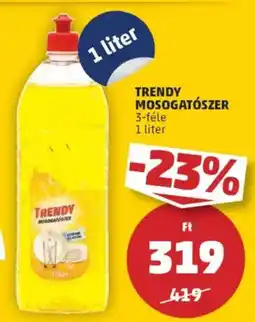 PENNY Trendy mosogatószer ajánlat