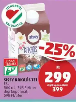PENNY Sissy kakaós tej ajánlat