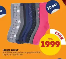 PENNY Unisex zokni ajánlat