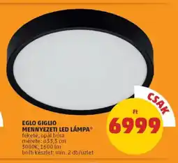 PENNY Eglo giglio mennyezeti led lámpa ajánlat