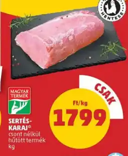 PENNY Sertés- karaj ajánlat