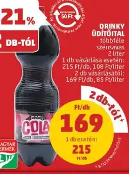 PENNY Drinky üdítőital ajánlat
