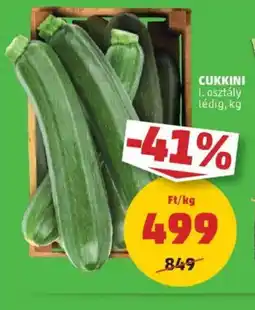PENNY Cukkini ajánlat