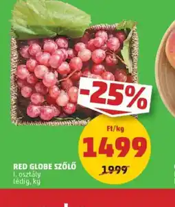 PENNY Red Globe Szőlő ajánlat