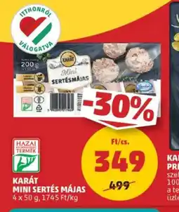 PENNY Karát Mini Sertés Májas ajánlat