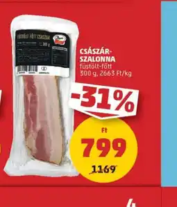 PENNY Császár-szalonna ajánlat
