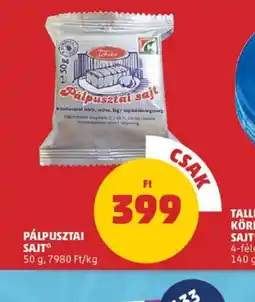 PENNY Pálpusztai sajt ajánlat