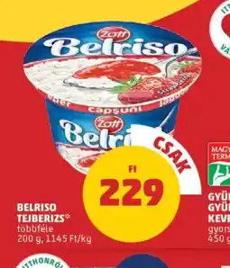 PENNY Belriso Tejberizs ajánlat