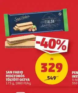 PENNY San Fabio Mogyors Töltött Ostya ajánlat