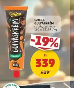 PENNY Czifra Gulyáskrém ajánlat