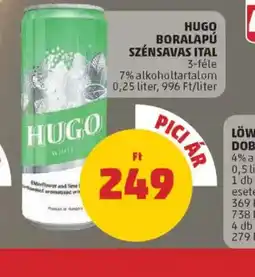 PENNY Hugo Boralapú Szénsavas Ital ajánlat