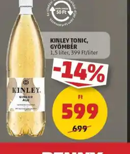 PENNY Kinley Tonic, Gyömbér ajánlat