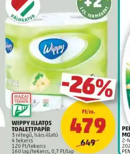PENNY Wippy Illatos Toalettpapír ajánlat