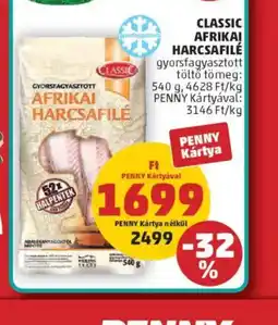 PENNY Classic Afrikai Harcsafile ajánlat