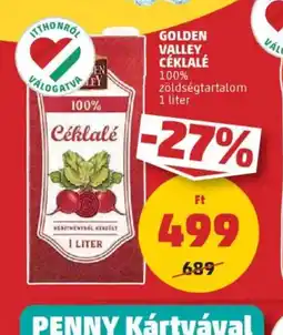 PENNY Golden Valley Cékla Lé ajánlat