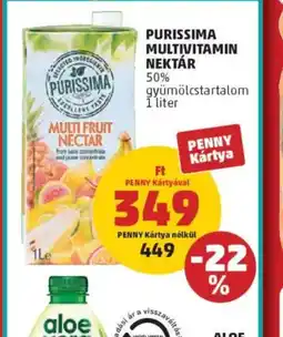 PENNY Purissima Multivitamin Nektár ajánlat