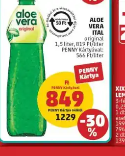 PENNY Aloe Vera ital ajánlat