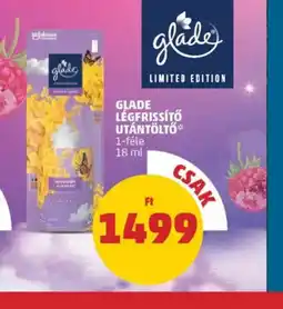 PENNY Glade Légfrissítő Utántöltő ajánlat