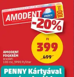 PENNY Amodent Fogkrém ajánlat