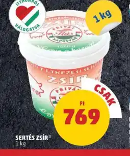 PENNY Sertés zsír ajánlat