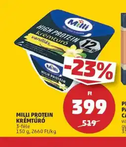 PENNY Milli Protein Krémtúr ajánlat
