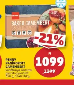 PENNY Penny Panírozott Camembert ajánlat