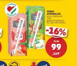 PENNY Penny Gyümölcslé ajánlat