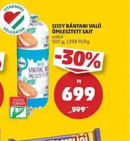 PENNY Sissy rántani val ömlesztett sajt ajánlat