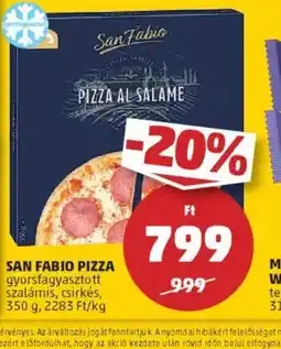 PENNY San Fabio Pizza ajánlat