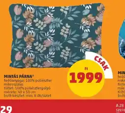PENNY Mintás Párna ajánlat