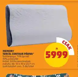 PENNY Memory Tencel Contour Párna ajánlat