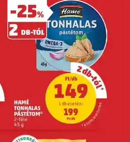 PENNY Hamé Tonhalas Pástétom ajánlat