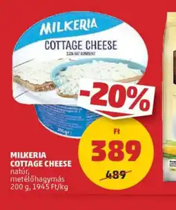 PENNY Milkeria Cottage Cheese ajánlat