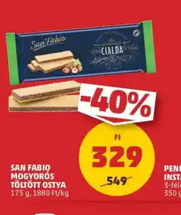 PENNY San Fabio Mogyors Töltött Ostya ajánlat