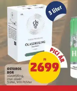 PENNY Ostoros Bor ajánlat