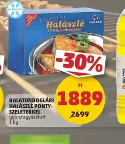 PENNY Balatonboglári Halászlé ponty szeletekkel ajánlat