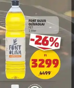 PENNY Font Oliva Olívaolaj ajánlat