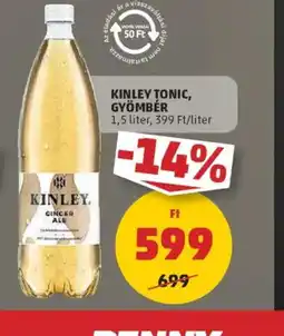 PENNY Kinley Tonic, Gyömbér ajánlat
