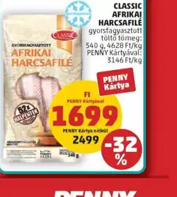 PENNY Classic Afrikai Harcsafile ajánlat