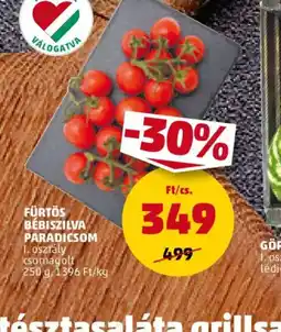 PENNY Fürtös bébiszilva paradicsom ajánlat