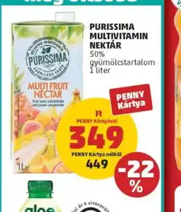 PENNY Purissima Multivitamin Nektár ajánlat