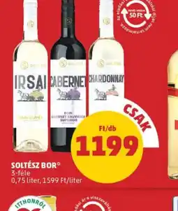 PENNY Soltész Bor ajánlat