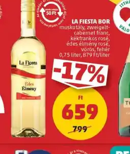 PENNY La Fiesta Bor ajánlat