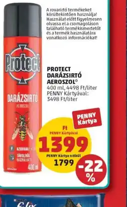 PENNY Protect Darázsirt Aeroszol ajánlat