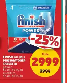 PENNY Finish All in 1 Mosogatgép Tabletta ajánlat