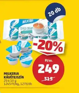 PENNY Milkeria Kávétejszín ajánlat