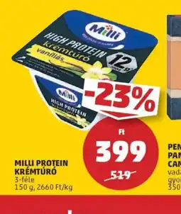 PENNY Milli Protein Krémtúr ajánlat