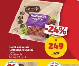 PENNY Dárdás Baromfi Hamburgerpogácsa ajánlat