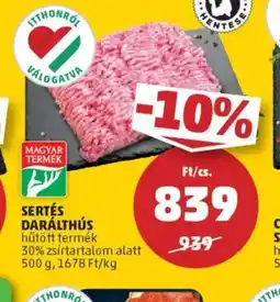 PENNY Sertés darálthús ajánlat