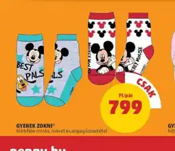 PENNY Gyerek Zokni ajánlat